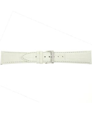 Ремешок для часов CONDOR Alligator Print 320R.09.24.W Кожа Белый 24 мм
