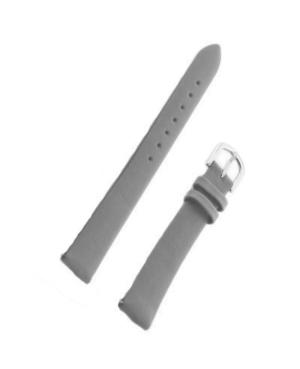 Watch Strap BISSET BS212.14.XL.GREY Leather Gray 14 mm