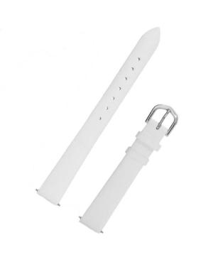 Watch Strap BISSET BS213.16 WHITE White Weiß 16 mm