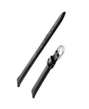 Watch Strap BISSET BS212.14.XL.BLACK SHINY Black Černá 14 mm