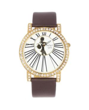 Женские Классические Fashion Кварцевые Аналоговый Часы PERFECT PRF-K05-025 Белый Циферблат 43mm