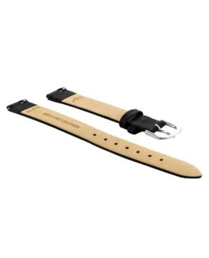 Watch Strap BISSET BS212.14 BLACK MAT Black Schwarz 14 mm image 2
