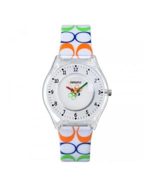 Vyriškas Modernus (fashion) Klasikinis Japoniškas Kvarcinis Rodyklinis Watch FNT-P048 Balta Dial 34mm
