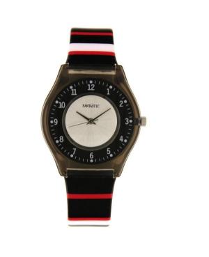 Men Fashion Klasické Japan Quartz Analog Watch FNT-P037 Černá Dial 34mm