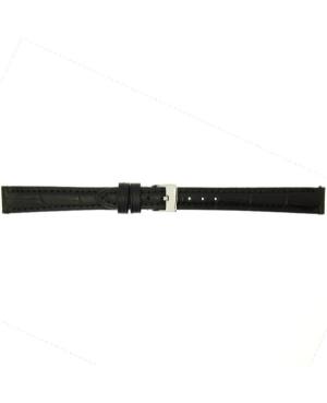 Watch Strap CONDOR Semi-padded Aligator Grain 613R.01.12.W Black Juoda 12 mm