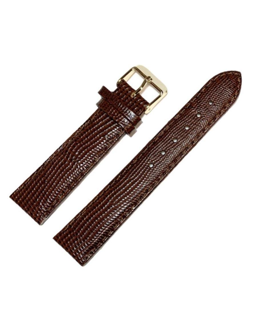 Watch Strap Ardi RK-20-05-02-1-2 D Lak Lezar Brown Braun 20 mm