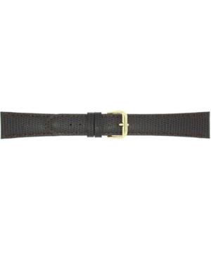 Watch Strap CONDOR Semi Padded Lizard Grain 065R.02.16.Y Brown 16 mm