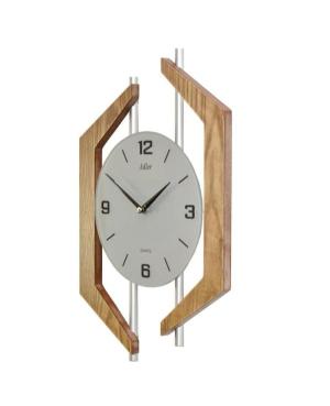 ADLER 21183PBO Настенные кварцевые часы Wood Стекло Дуб изображение 1