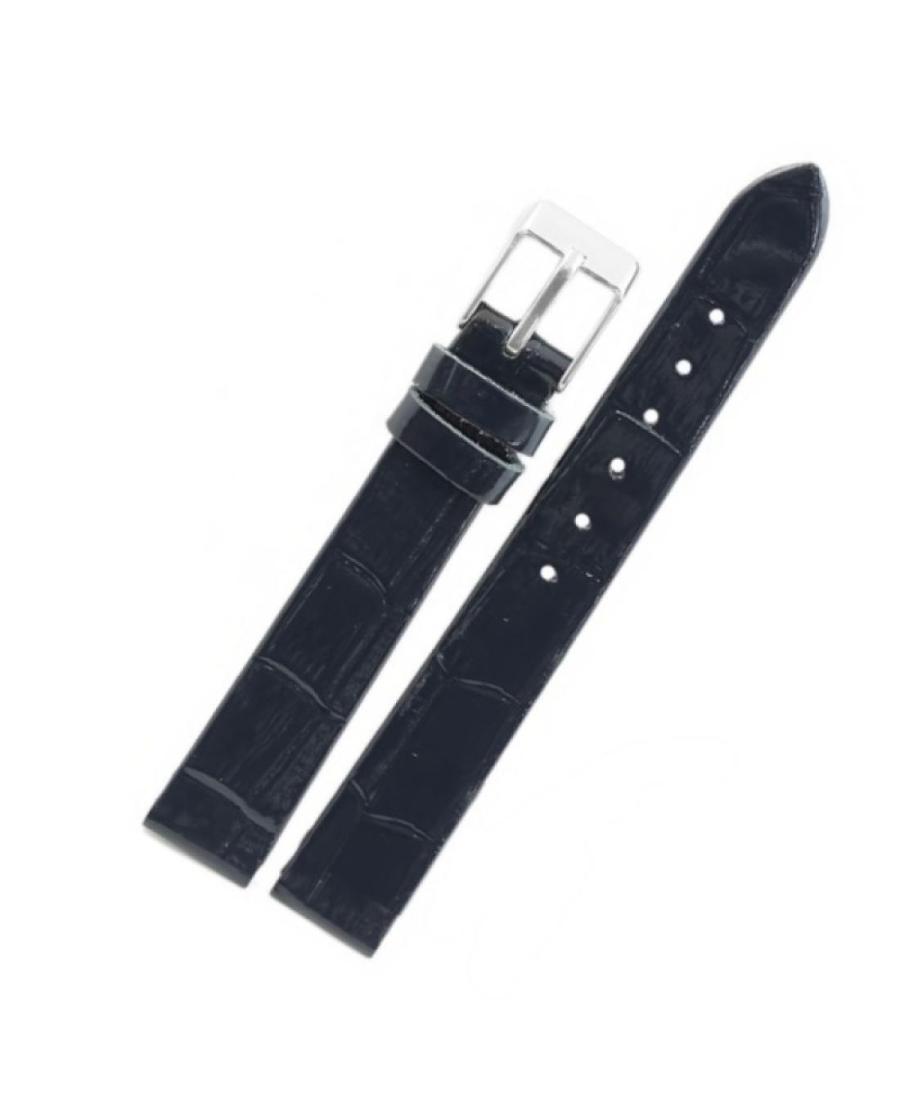 Watch Strap Ardi RKZH-12-03-01-1-7 Kroko Blue Mėlyna 12 mm