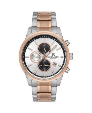 Vyriškas Modernus (fashion) Kvarcinis Rodyklinis Watch DANIEL KLEIN DK.1.12818-6 Sidabras Dial 7mm