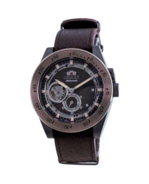Men Japan Automatic Analog Watch Skeleton ORIENT RA-AR0203Y10B Brown Dial 40mm
