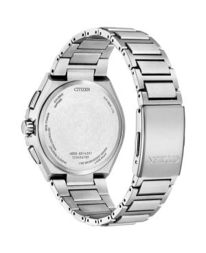 Mężczyźni sportowy Funkcjonalny Japonia bateria słoneczna analogowe Zegarek CITIZEN AT8234-85A Srebrna Wybierz 45mm image 1