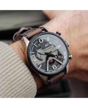 Men Quartz Analog Watch Chronograph AVI-8 AV-4056-06 Multicolor Dial 44mm image 1