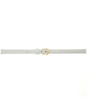 Watch Strap CONDOR Calf Grain Strap 123L.09.14.Y White 14 mm