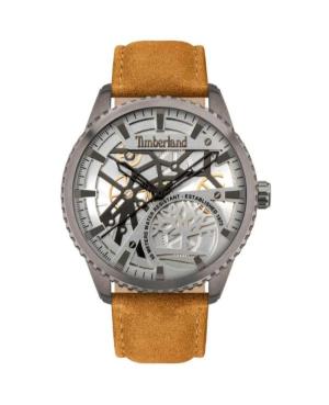 Men Fashion Quartz Analog Watch TIMBERLAND TBL.16078JYU/04 Silver color Dial 44mm