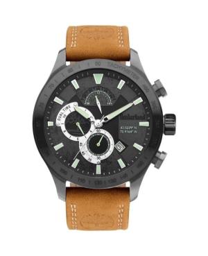 Men Functional Sports Quartz Analog Watch Chronograph TIMBERLAND TDWGF2100202 Schwarz Dial 49mm