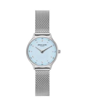 Женские Классические Кварцевые Аналоговый Часы PIERRE CARDIN A.PC902682F301 Перламутровый Циферблат 26mm