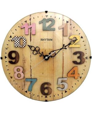 Rhythm CMG117NR06 Wood Geltonas Стекло Kоричневый