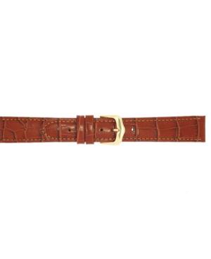 Watch Strap CONDOR Croco Grain 087R.08.20.Y Brown Ruda 20 mm