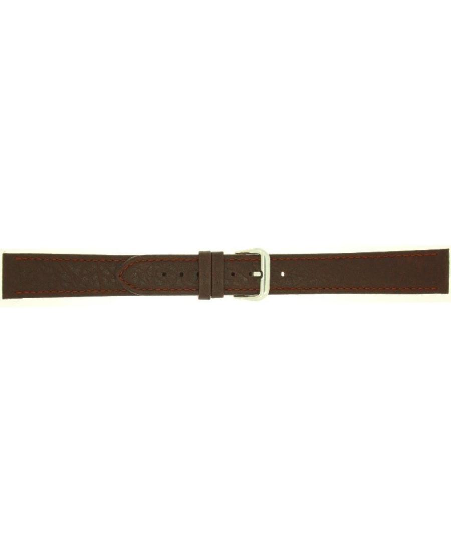 Watch Strap CONDOR Extra Long Camel Grain 051L.02.20.W Brown Braun 20 mm
