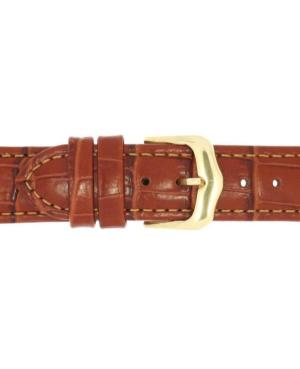 Watch Strap CONDOR Croco Grain 087R.08.20.Y Brown Braun 20 mm image 2