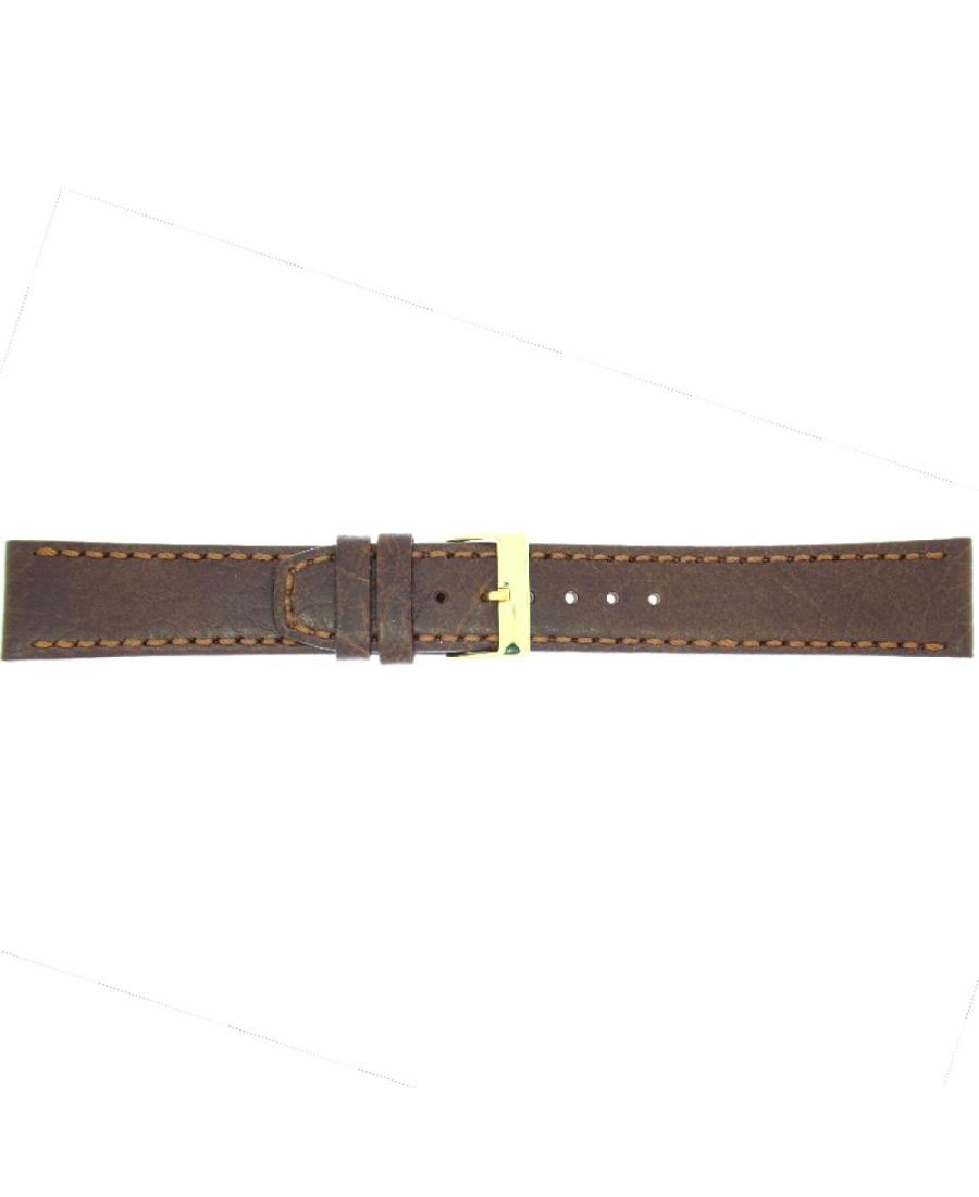 Watch Strap CONDOR Camel Grain 623R.02.20.Y Skóra Skórzany Brązowy 20 mm