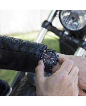 Mężczyźni klasyczny sportowy Szwajcar kwarcowy analogowe Zegarek Chronograf WENGER 01.1543.106 Czarny Wybierz 44mm image 1
