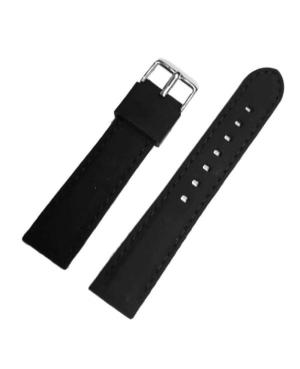 Watch Strap Jordan Kerr JK.SL.BK.BK.20 Black 20 mm