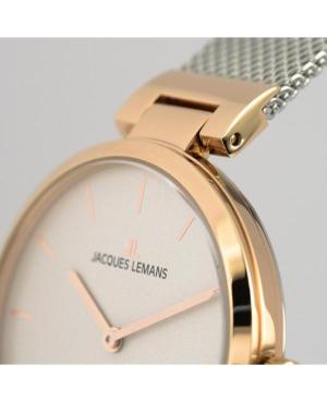 Women Klassisch Analog Watch JACQUES LEMANS 1-2110K Sand Dial 34mm image 4