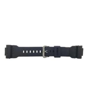 Watch Strap Diloy W1332 to fit Casio Plastic / Rubber czarny Tworzywo sztuczne/guma 28 mm Czarny 16 mm image 3