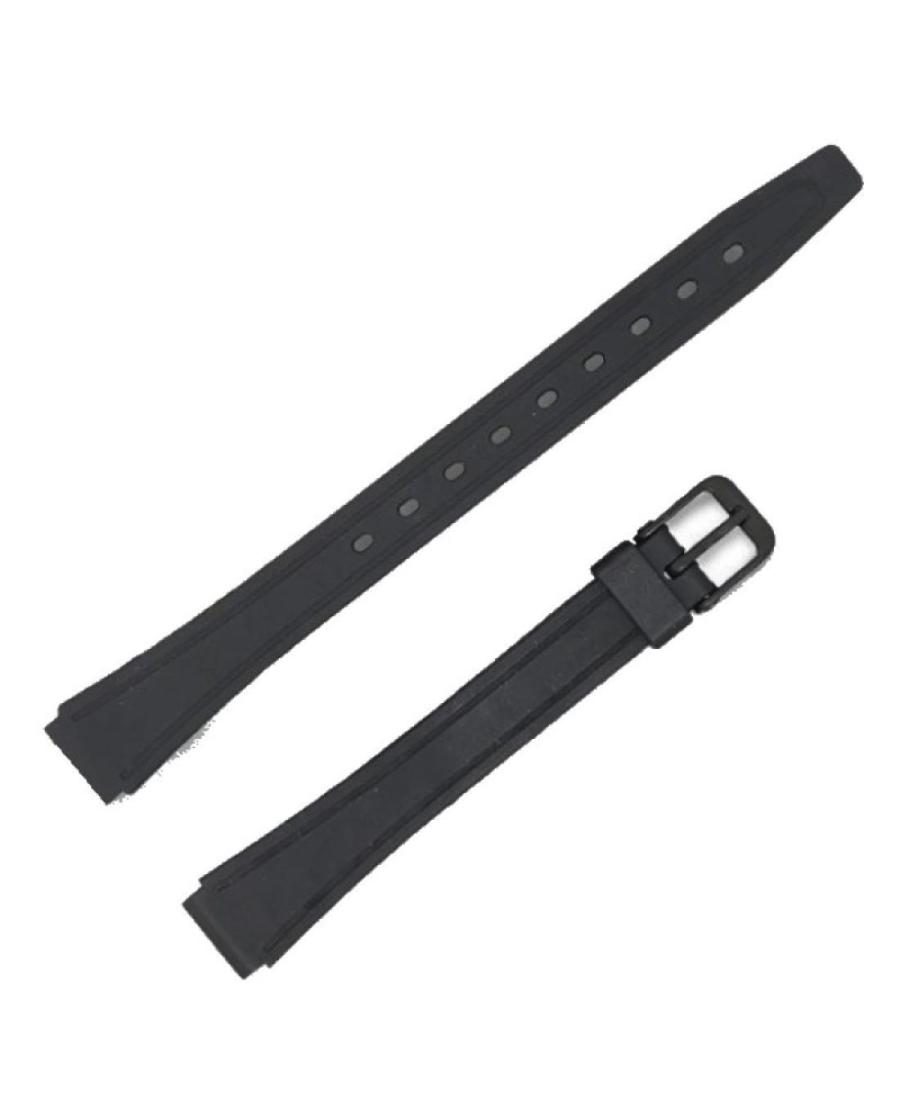 Watch Strap Q&Q STAP to fit Casio 12 mm Black 14 mm
