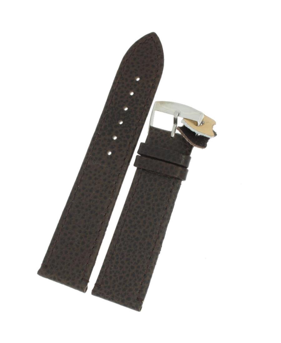 Watch Strap Diloy 86.02.20 Brown Braun 20 mm
