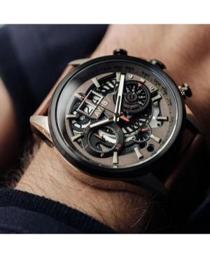 Men Quartz Analog Watch Chronograph AVI-8 AV-4065-06 Multicolor Dial 45mm image 2