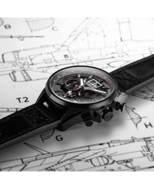 Men Sports Functional Quartz Analog Watch Chronograph AVI-8 AV-4065-05 Multicolor Dial 45mm image 2