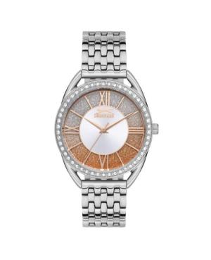 Women Classic Fashion Quartz Analog Watch SLAZENGER SL.9.6537.3.01 Silver Dial 35mm