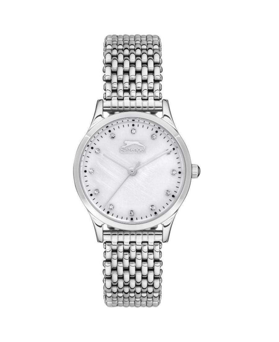 Women Klasické Quartz Analog Watch SLAZENGER SL.9.6535.3.01 Silver color Dial 30mm