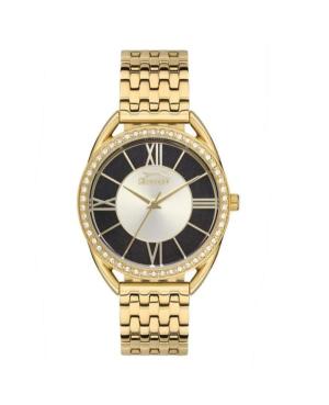 Women Fashion Klasické Quartz Analog Watch SLAZENGER SL.9.6537.3.03 Černá Dial 35mm