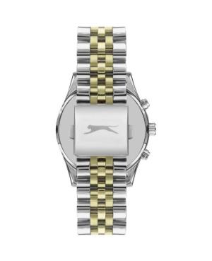 Мужские Классические Кварцевые Аналоговый Часы SLAZENGER SL.9.6555.2.04 Серебряный цвет Циферблат 45mm изображение 2