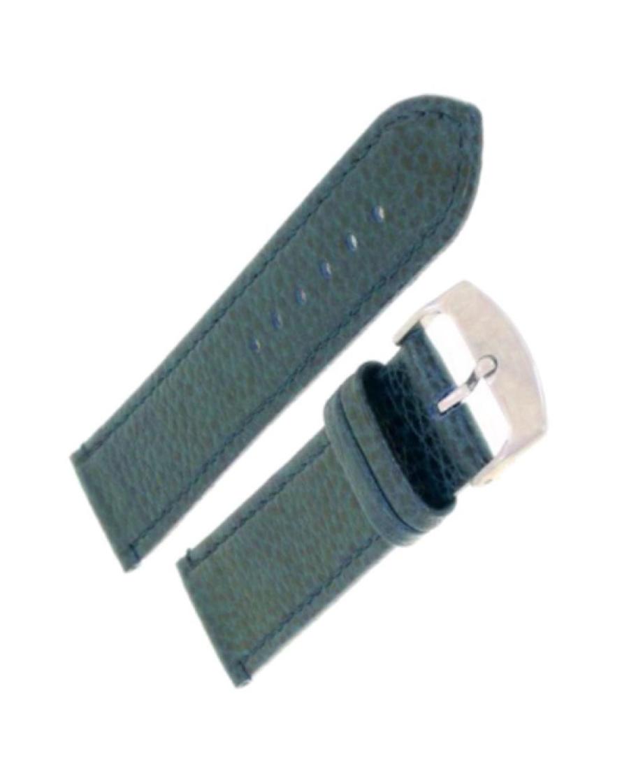 Watch Strap Diloy 86.05.22 Skóra Niebieski Skórzany Niebieska 22 mm