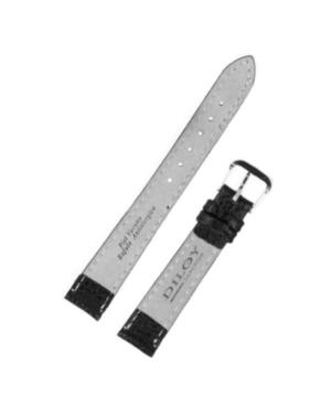 Watch Strap Diloy 86.01.12 Black Juoda 12 mm image 1