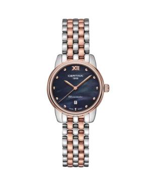 Women Classic Swiss Quartz Analog Watch CERTINA C033.051.22.128.00 Violet Dial 27.5mm