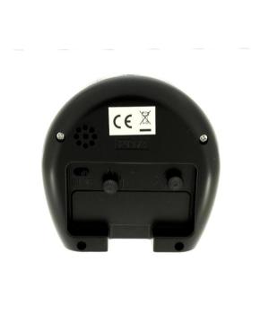 ADLER 40110 BLACK alarm clock Plastic Black image 1