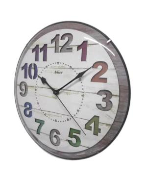 ADLER 30170 LIGHT WOOD Настенные кварцевые часы Пластик Стекло изображение 1