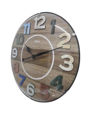 ADLER 30169 DARK WOOD Wall clock Plastic Glass image 2