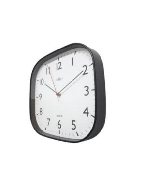 ADLER 30176 BLACK Wall clock Black Plastic Schwarz image 1