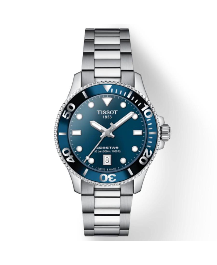 Мужские Классические Спортивные Дайверские Швейцарские Наручные Часы TISSOT T120.210.11.041.00
