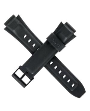 Watch Strap CASIO 10572288 Plastic / Rubber czarny Tworzywo sztuczne/guma 15 mm Czarny 23 mm image 5