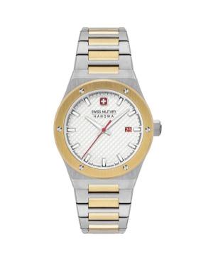 Mężczyźni Szwajcar kwarcowy analogowe Zegarek SWISS MILITARY HANOWA SMWGH2101660 Biały Wybierz 43mm