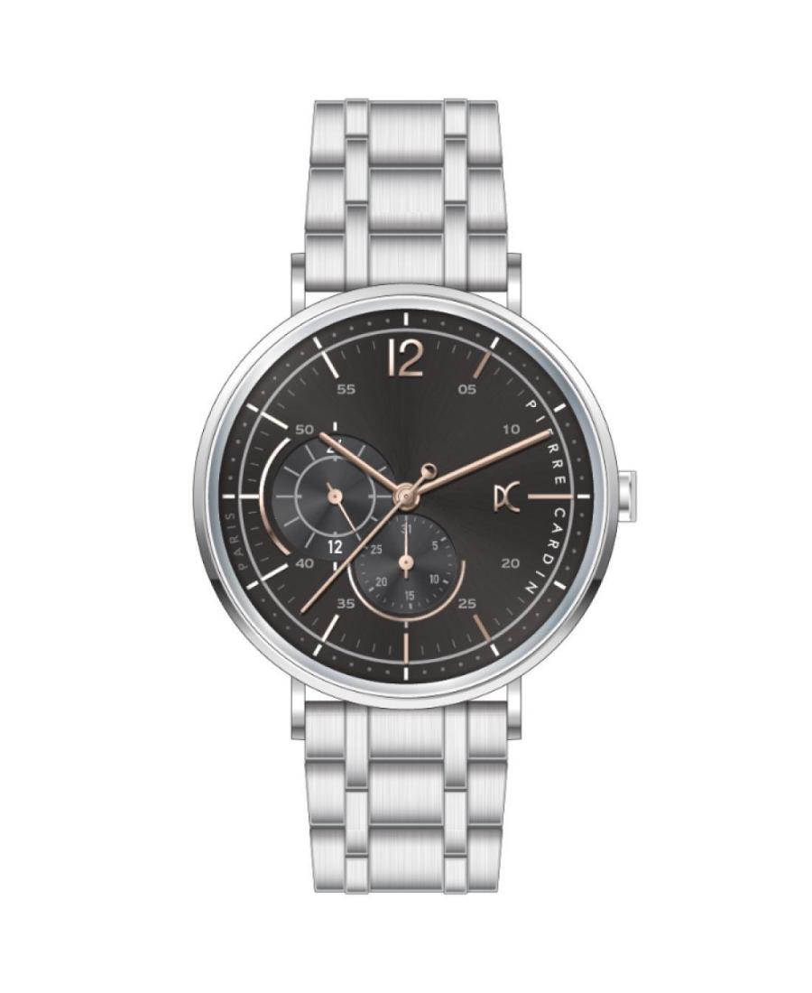 Men Klasické Quartz Analog Watch PIERRE CARDIN CBN.3025 Černá Dial 42mm