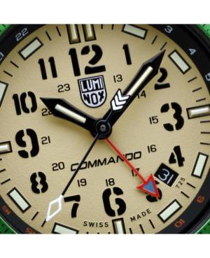 Men Diver Swiss Quartz Analog Watch LUMINOX XL.3321 Gold color Dial 46mm image 2